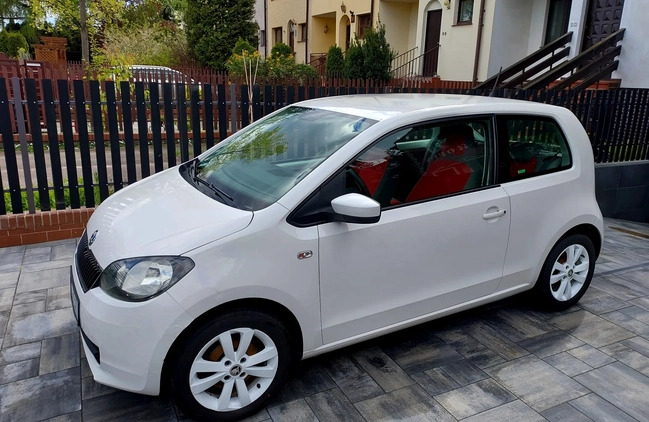 Skoda Citigo cena 15900 przebieg: 247500, rok produkcji 2013 z Warszawa małe 137